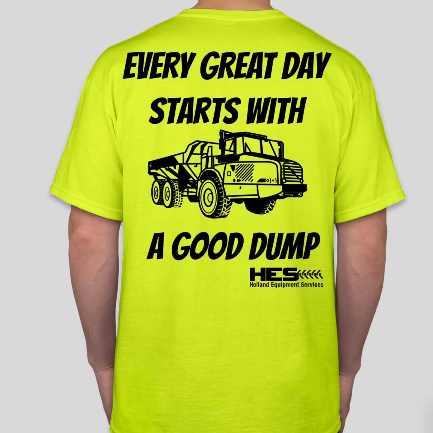 Every Great Day Starts With A Good Dump Pocket Tee